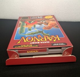 Karnov Nintendo NES Complete CIB Excellent Condition