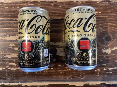 2 League of Legends Ultimate Limited Edition Coca-Cola Zero Sugar Collectors Can