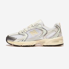 New Balance 530 Silver Metallic Linen U530ESB Unisex Running Shoes Authentic