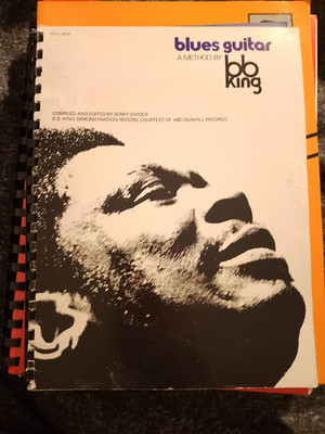 Blues Guitar - A method by bb King Demonstration ABC/ Dunhill Records INCL ViNYL