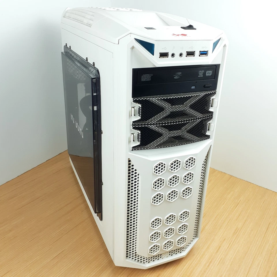 INWIN GT1 Gaming Midtower ATX Case MSi 970A-G46 AMD FX8350 For Parts/Repair READ - Image 2 of 4