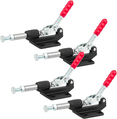 4PK Push Pull Toggle Clamp, 500Lbs Holding Capacity, 305CM Quick Release Push Pu