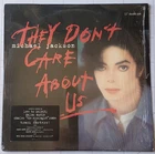 Shrink MICHAEL JACKSON THEY DON'T CARE ABOUT US EPIC 49X78212 US 2x12" Hype EX