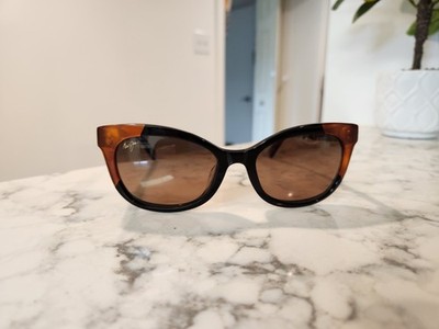 Maui Jim Ilima MJ 759 59B Black Bourbon Tortoise Polarized Lenses