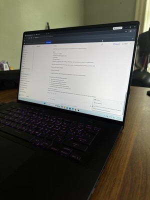 ASUS ROG Zephyrus M16 GU604VI 16'' i9 32GB 2.75TB SSD RTX 4070 W11 Black