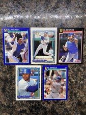 Los Angeles Dodgers Baseball Card lot Mike Scioscia, Rick Dempsey, Kal Daniels