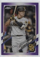 2021 Topps Chrome Update Target Rookie Debut Purple Refractor Ha-Seong Kim 1g4r