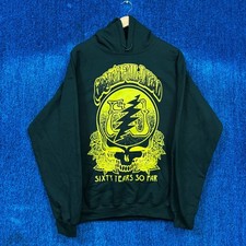 Grateful Dead  Sixty Years So Far  Graphic Hoodie Size Large