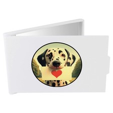 'Dalmation Love Note' Compact / Travel / Pocket Makeup Mirror (CM00048249)