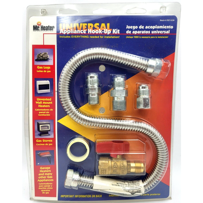 #ad #ad Universal Gas Appliance Hook Up Kit Has Everything Needed Mr. Heater F271239 $19.95