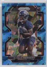 2021 Panini Prizm Rookie Blue Ice Prizm 98/99 Khalil Herbert #425 0su2
