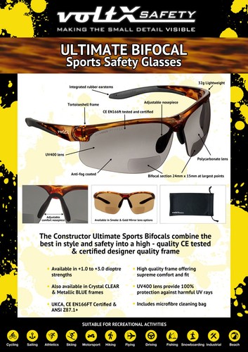 voltX ULTIMATE Bifokal Sportbrille Sonnenbrille mit Sehstärke - 第 1/31 張圖片