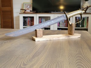 Napoleonic War-Civil War French Saber Cut-Down