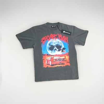 Escape Plan - No Risk No Reward - Designer Tee  in Charcoal Grey size large