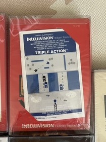 Intellivision Sealed Brand New or CIB MINT Time Pilot; Adventures Of Tron; More