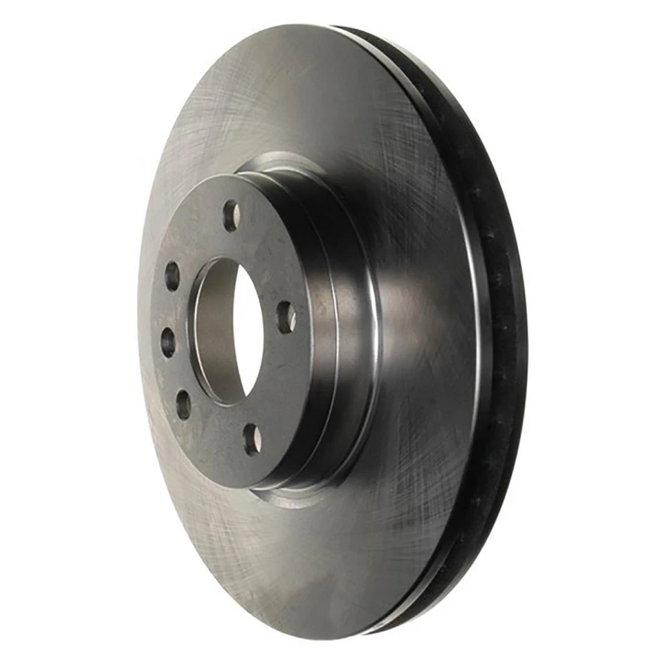 Front Brake Rotors + Ceramic Brake Pads & Hardware For 1997-2001 Cadillac Catera - Image 3 of 4