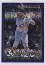 2024 Topps Update Purple Holo Foilboard 260/799 Kyle McCann #US37 ll2