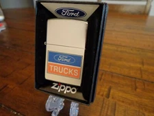 FORD TRUCKS LOGO STREET CHROME ZIPPO LIGHTER MINT IN BOX