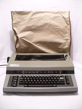 RaRe Vintage SWINTEC Corp. 1186 CM Electric Typewriter Green Gray Color Japan  thumbnail