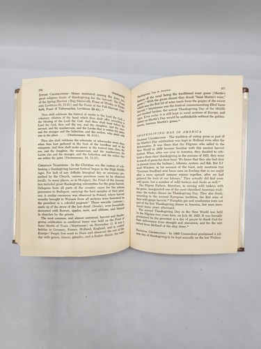 Handbook of Christian Feasts and Customs Weiser Harcourt 1958 Dust Cover - Picture 10 of 20