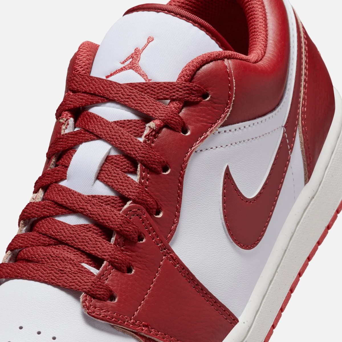 靴 Nike Air Jordan 1 Low SE WHITE DUNE 26.5 Air Jordan Men's 1 Low SE Sneakers in White/Dune Red