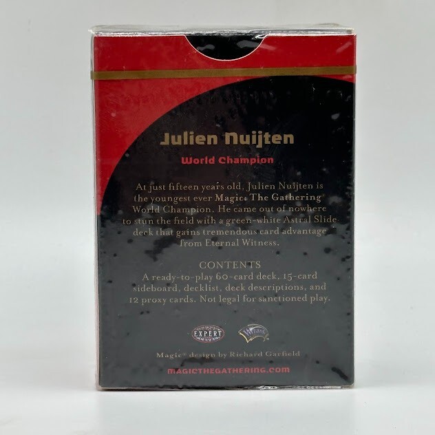 未開封】M;TG 2004 世界選手権デッキ Julien Nuijten 新品 Magic MTG 2004 Julien Nuijten World Championship Decks Wing
