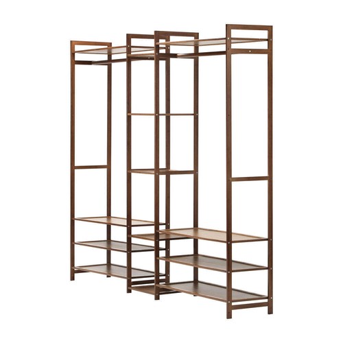 Oikiture Open Wardrobe Organiset with 13 Display Shelves - Picture 7 of 7