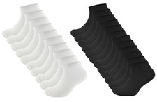 5/10 Mens Ladies Cotton Rich Trainer Liner Sports Gym Low Cut Ankle Socks Size