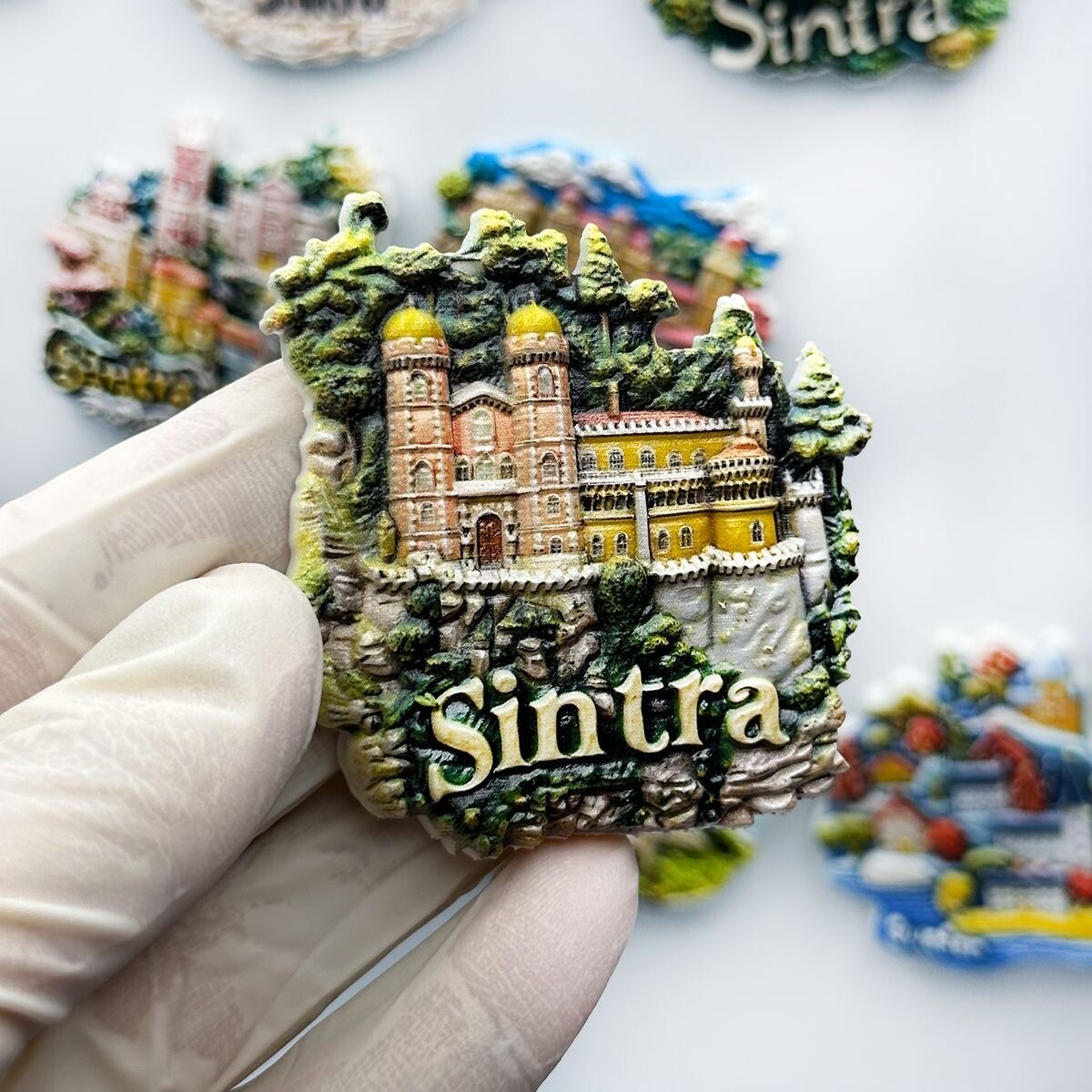 3D Magnete Frigorifero Portogallo – Souvenir In Resina Fatta A Mano – Dimensioni 7x7 Cm – Decorazione Casa Cucina