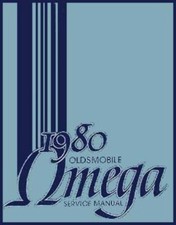 1980 Oldsmobile Omega Factory Shop Service Manual 1980 Oldsmobile Omega Factory Shop Service Manual