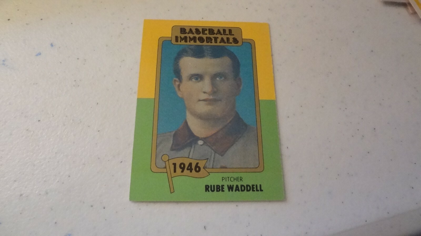 1980 SSPC # 48 BASEBALL'S IMMORTALS RUBE WADDELL BASEBALL CARD | eBay