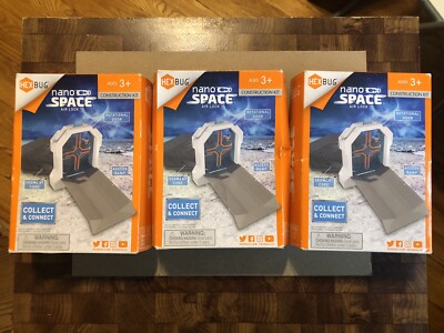 HEXBUG Nano Space AIR LOCK Construction Kit Lot (3)   AGES 3+   BRAND NEW