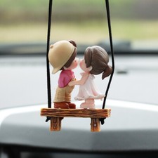 Kiss And Hug Boys And Girls Car Accessories Car Rearview Mirror Interior Pendant Kiss And Hug Boys And Girls Car Accessories Car Rearview Mirror Interior Pendant