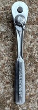 Vintage Craftsman Ratchet 3/8 Drive -V- 43785 Made in USA Excellent!