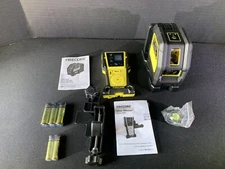 Firecore Professional Green Cross Line Laser, 130ft With Receiver Self-Leveling