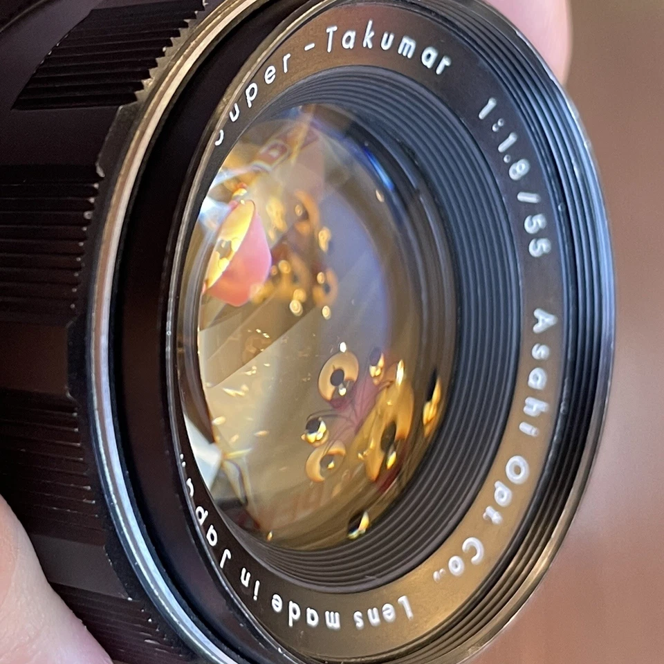 Rare Early model [Exc+3] Asahi Pentax Super-Takumar 55mm f/1.8 M42 Japan 6844 - Image 3 of 4