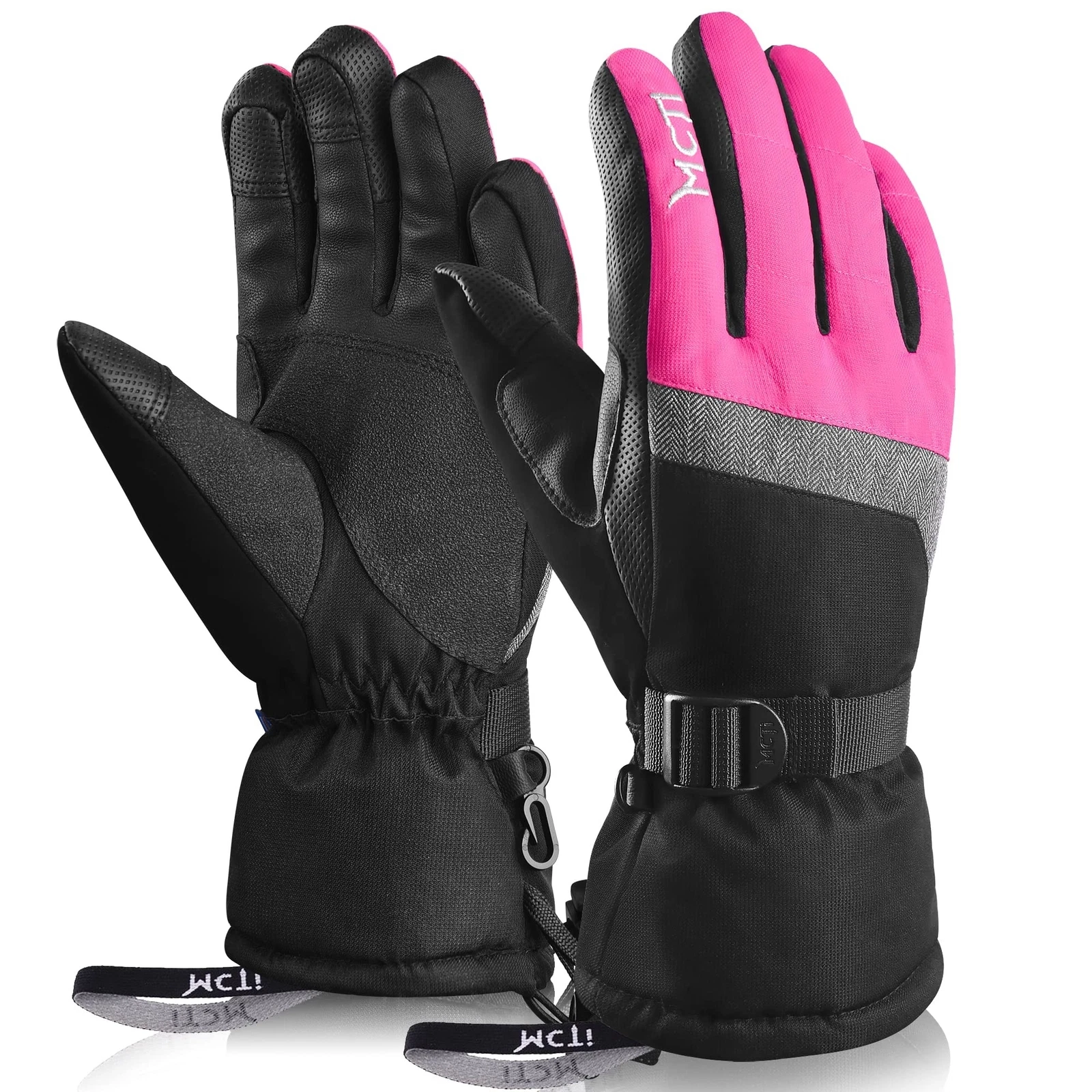 MCTi Ski Gloves,Winter Waterproof Snowboard Snow 3M Thinsulate Warm Touchscre...