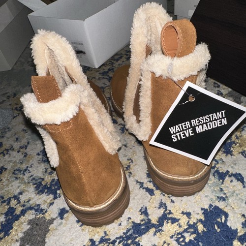 Steve Madden Leopold wasserdichte Damenstiefel Größe 7,5 - Bild 4 von 6