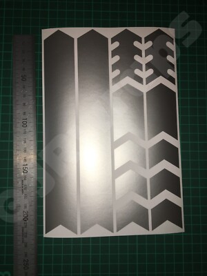Rahmenschutz Set Aufkleber Decals Schutz ROLLER FAHRRAD BMX MTB GLANZ SILBER