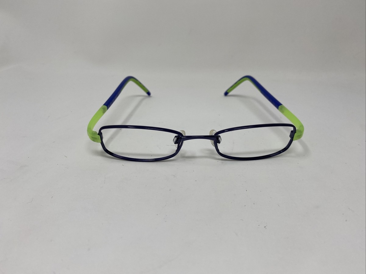 ADIDAS KIDS A996 40 6057 BLUE GREEN 45/17/35 EYEGLASSES L552 | eBay