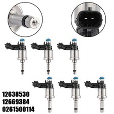 6x Einspritzdüsen für Chevrolet Camaro GMC Acadia CTS 3.6L 12638530 0261500114