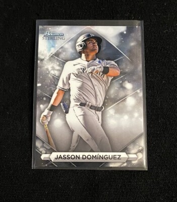 2023 Bowman Sterling Prospects #BSP89 Jasson Dominguez Yankees