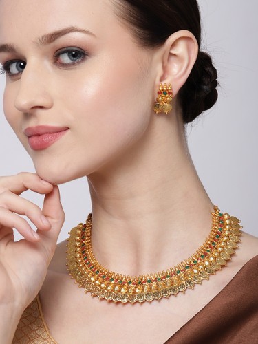 South Indian Traditional Gold Choker 