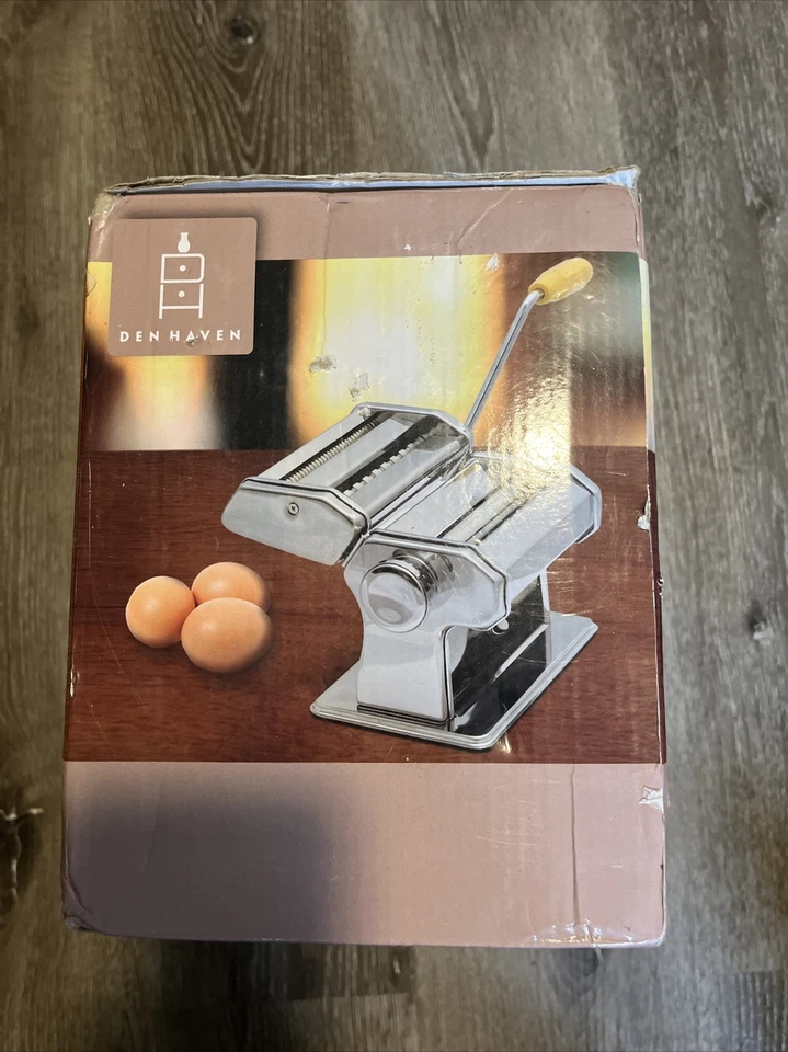 OxGord KAPM-01 Hand Roller Pasta Maker - Silver - Image 2 of 4