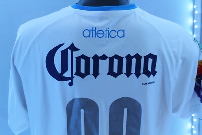 Maillot De Foot Domicile PUEBLA Mexique 2007/2008 - Marque Atletica Taille XL Occasion