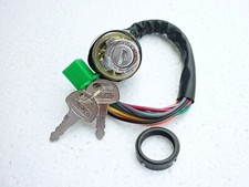 Outlet168 Ignition Switch With Steering Lock – Fits Suzuki TS50, TS50, RV125, RV90 – 9-Wire On-Off Set