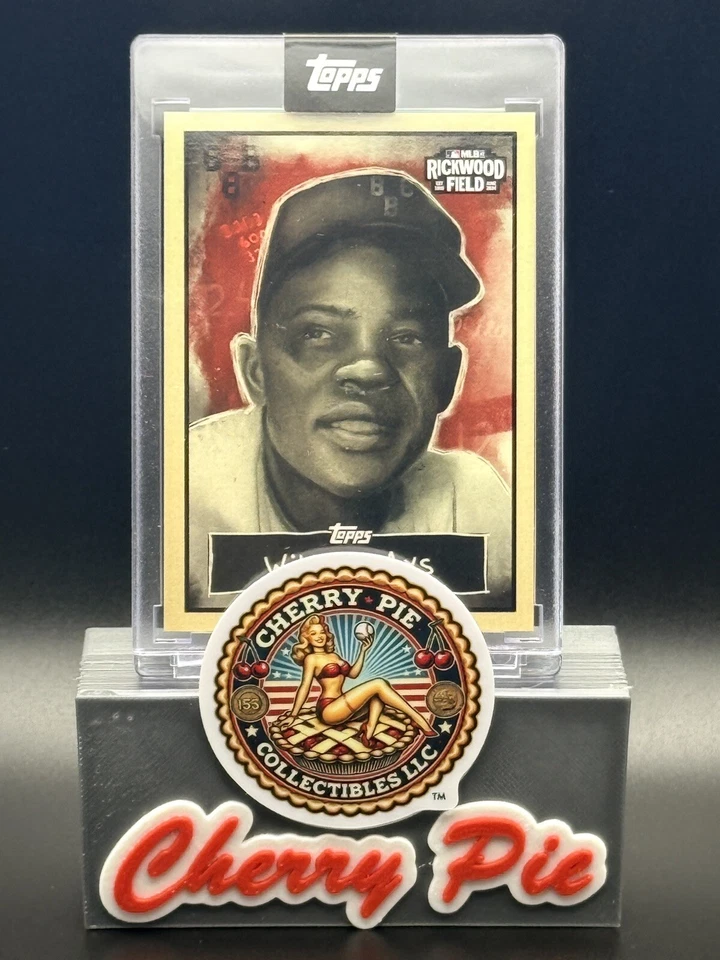 LOTE de 20 tarjetas de colección de la Liga Negra Rickwood MLB Topps Willie Mays 2024 OR-4 Foto 2 de 4