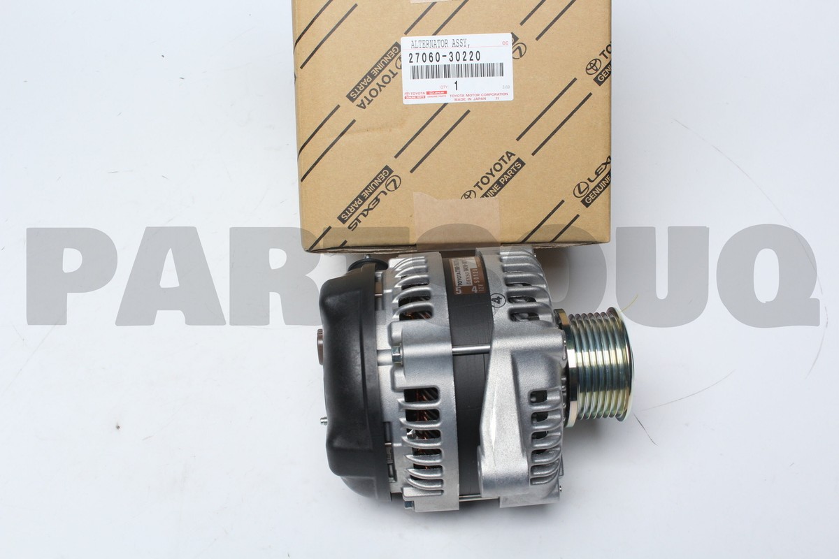 2706030220 Genuine Toyota ALTERNATOR ASSY 27060-30220 | eBay