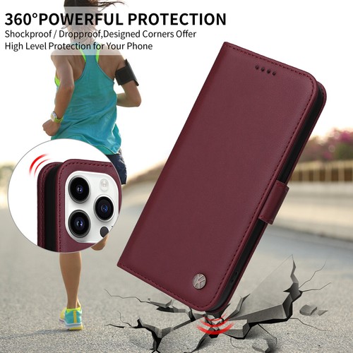 Leather Wallet Case For Samsung GalaxyS25 S24 S22 S23 Ultra S21 S20+ Flip Cover - Picture 50 of 83