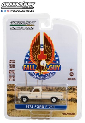 Greenlight - 1972 Ford F-250 Camper - Fall Guy - 44965-C - 1:64 - Hollywood